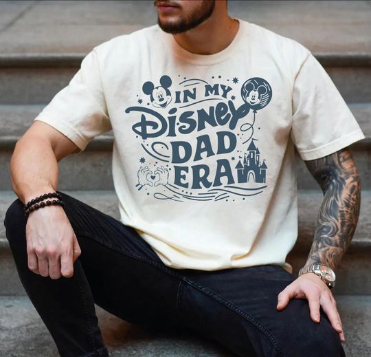 Discover In My Disney Dad Era, Mickey Shirt, Father Gift