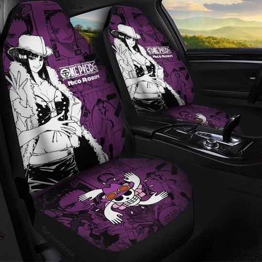 Discover ONE PIECE Nico Robin Car Seat Covers V1