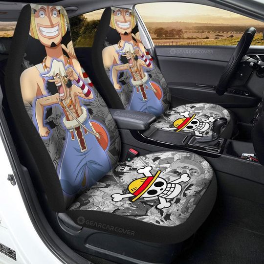 Discover ONE PIECE Usopp Car Seat Covers V2