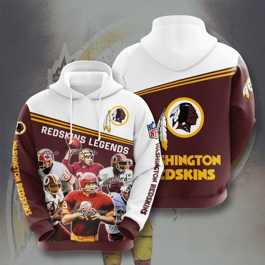 Discover football Washington Redskins Legends Pullover Hoodie