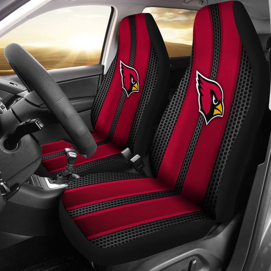 Discover football Arizonna Cardinals Black Red Car Seat Covers