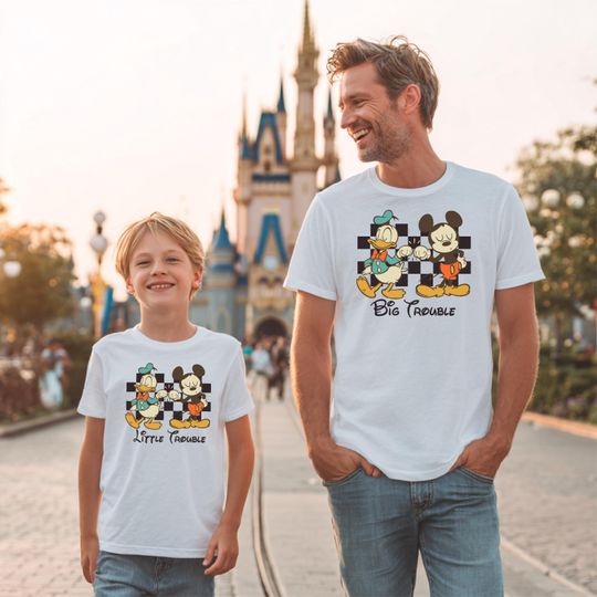 Discover Disney Father and Son Tshirt Gift Fathers Day Matching Shirts Fathers Day Fist Bump Daddy and Me Mickey Mouse Donald Duck Disney Vacation