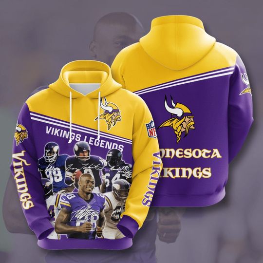 football Minnesota Vikings Legends Pullover Hoodie