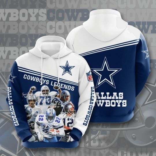 Discover football Dallas Cowboys Legends Pullover Hoodie