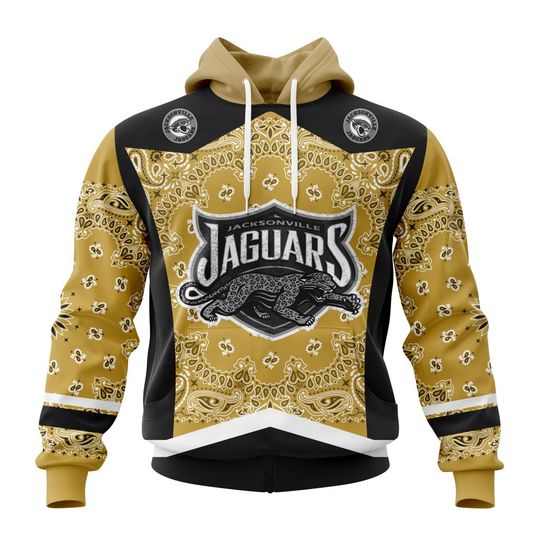 Discover football Jacksonville Jaguars Custom Name Number Classic Style Pullover Hoodie