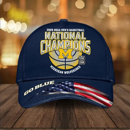 Discover Michigan Wolverines 2026 Men’s Basketball National Champions Classic Cap