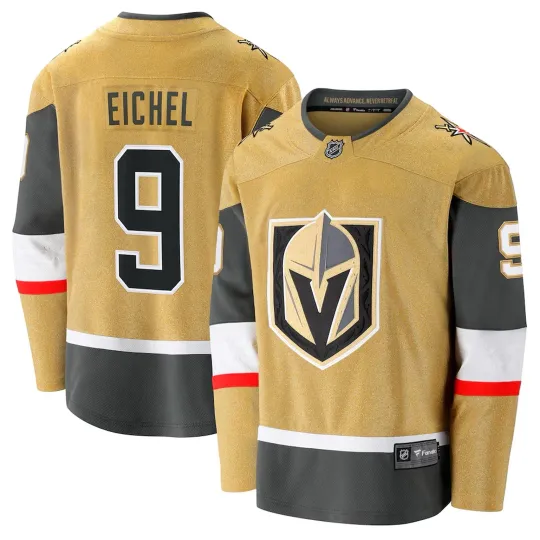 Discover Men's Vegas Golden Knightss Gold Home Breakaway - Printed Jersey