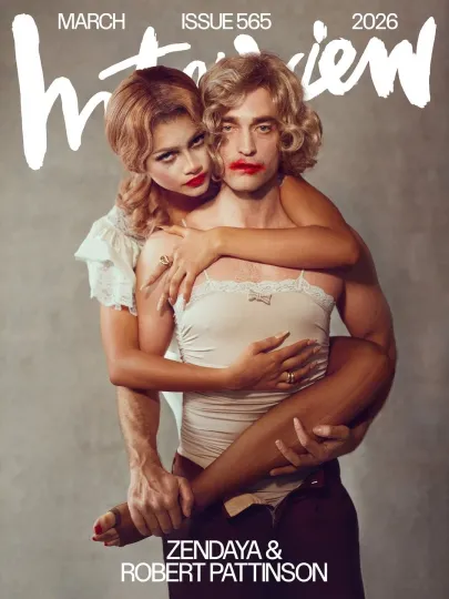 Discover Zendaya Robert Pattinson Interview Magazine Poster 2026 Wall Art Decor Print