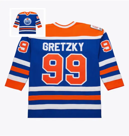 Discover Men's #99 Gretzky 1979-80 Royal Power Play Player All Jersey