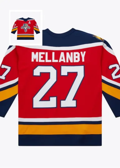 Discover Men's #27 Mellanby Red 1995-96 Power Play Player All Jersey