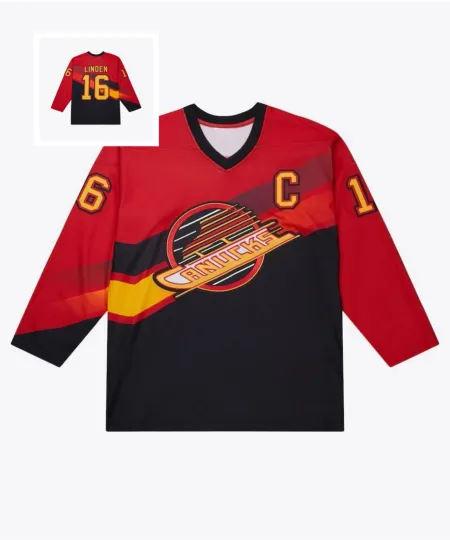 Discover Custom Men's #16 Linden Power Play Alternative All Jersey
