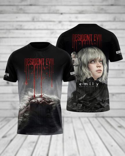 Discover Emily Shirt Resident Evil Shirt, Horror Fan Shirt, Resident Evil Requiem Tee Shirt, Gift For Her