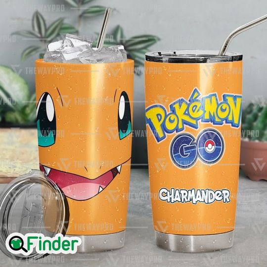 PKM Charmander GO Starter Stainless Steel Tumbler