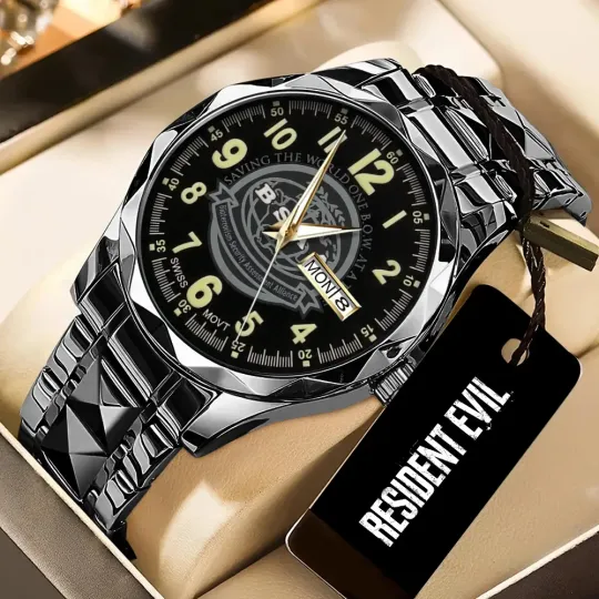 Discover Resident Evil Alloy Luxury Quartz Watch