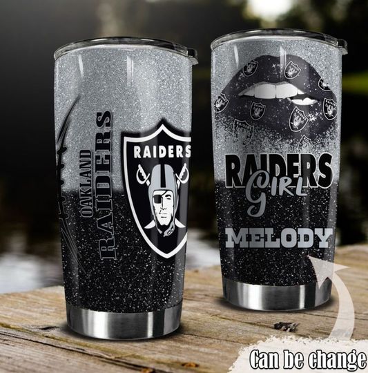 Discover Las Vegas Raiders Custom Name Stainless Steel Tumbler