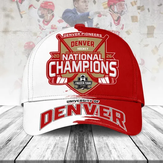 Discover Pioneers 2026 Men’s Ice Hockey National Champions Classic Cap