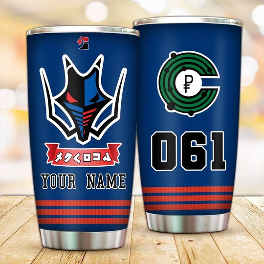 PKM Custom Name Poke Dragon Stainless Steel Tumbler