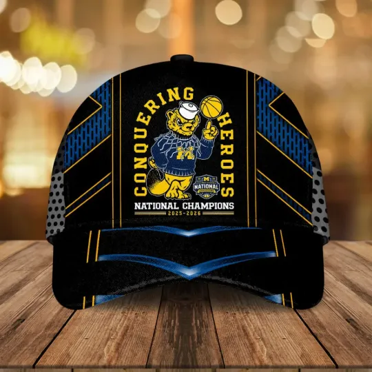 Discover Wolverines 2026 Men’s Basketball National Champions Classic Cap