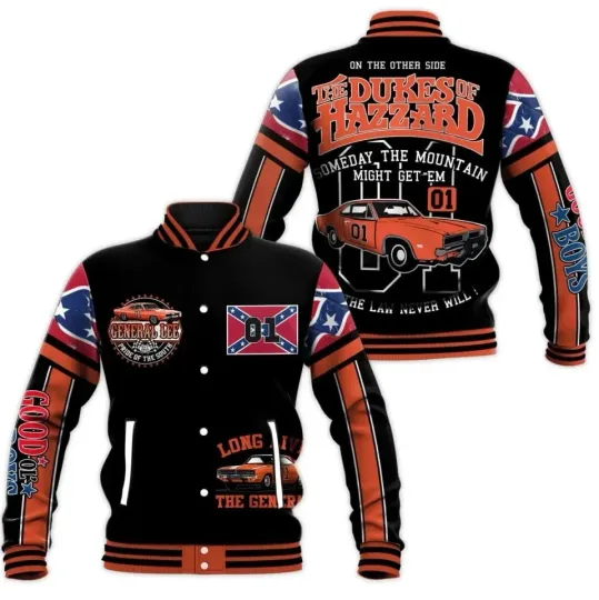 Discover The Dukes Of Hazzard New Bomber Baseball Jacket For Fan, Gift For Him