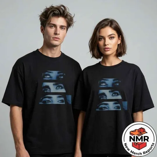 Discover Billie Hit Me Hard And Soft Tour 2026 Live In 3D Eyes Graphic T Shirt