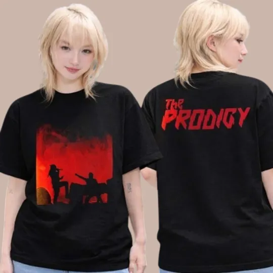 Discover The Prodigy Tee UK And Ireland Tour 2026 Photo Unisex T-Shirt Gift For Fan