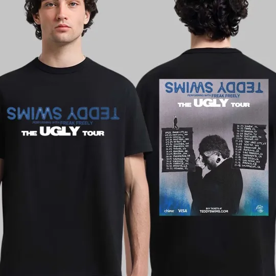 Discover Teddy Swims Announces 'The Ugly Tour' 2026 North American T-Shirt