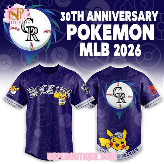 Colorado Rockies 30th Anniversary PKM 2026 Purple Jersey