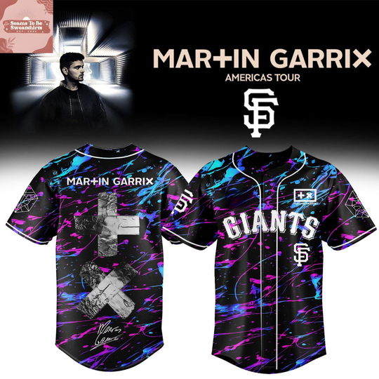 San Francisco Giants x Martin Garrix Americas Tour 2026 Baseball Jersey