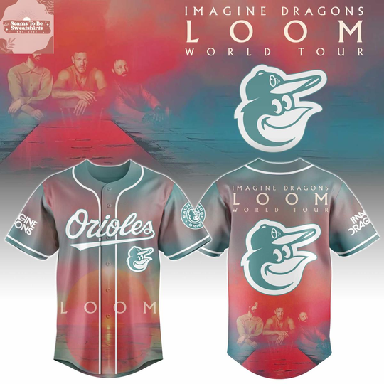 Baltimore Orioles x Imagine Dragons Loom World Tour 2026 Baseball Jersey