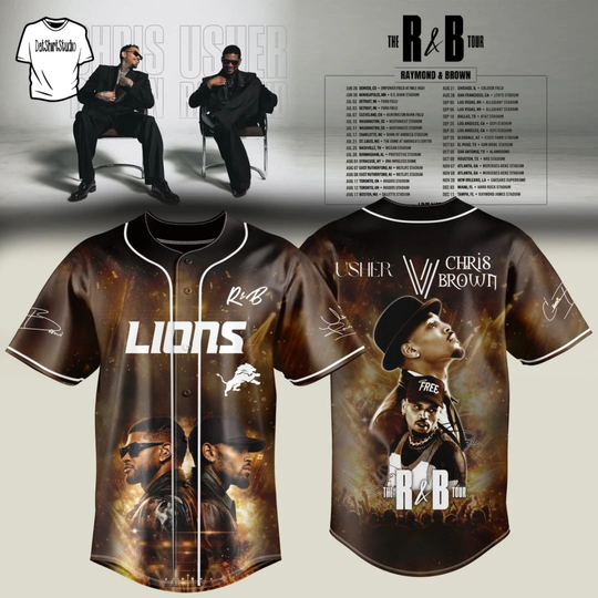 Detroit Lions x The R&B Tour 2026 Limited Edition Jersey