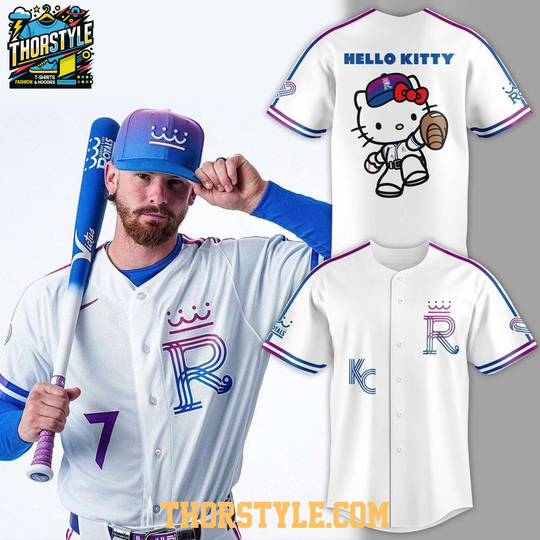 Kansas City Royals x Hello Kitty x City Connect Night 2026 Baseball Jersey