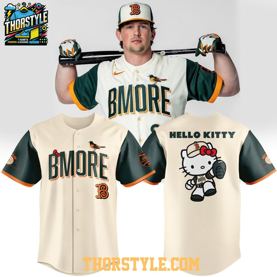 Baltimore Orioles x Hello Kitty x City Connect Night 2026 Baseball Jersey