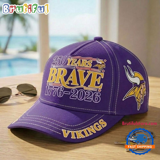 Minnesota Vikings US 250th Anniversary New Design Classic Cap