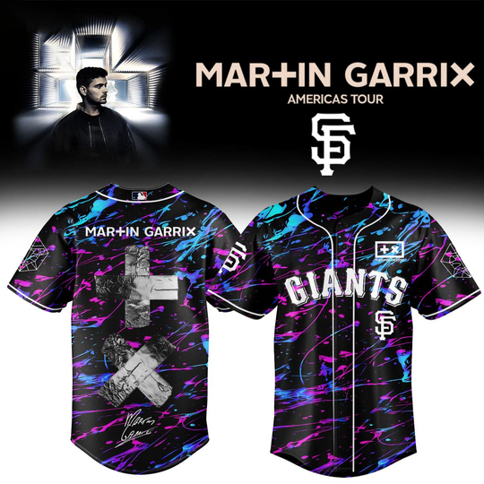 San Francisco Giants x Martin Garrix Americas Tour 2026 Baseball Jersey