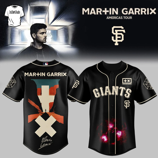 San Francisco Giants x Martin Garrix AMERICAS TOUR Limited Edition Jersey