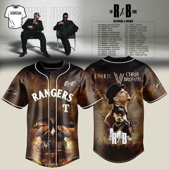 Texas Rangers x The R&B Tour 2026 Limited Edition Jersey