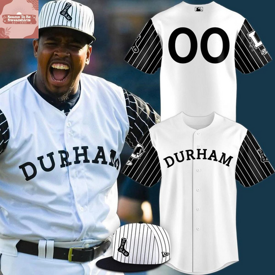 Durham Bulls Durham Black Sox x Jackie Robinson Day 2026 Baseball Jersey