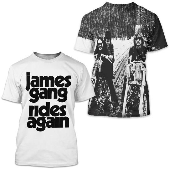 James Gang Rides Again Album Cover AOP 3D T-shirt