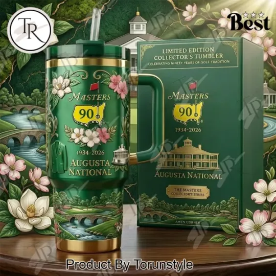 Masters 90th Anniversary Limited Edition Augusta National Tumbler