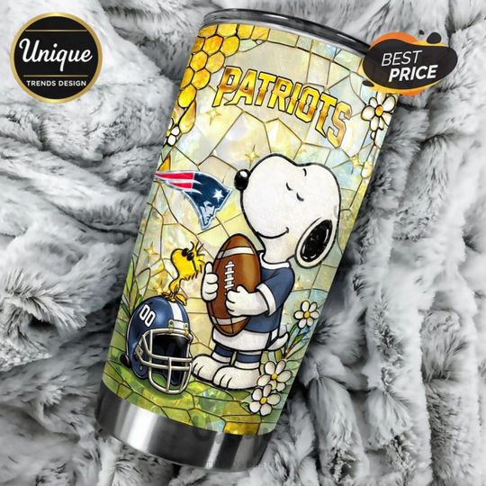 New England Team Patriots Stainless Steel Tumbler
