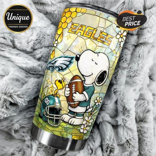 Philadelphia Team Eagles Stainless Steel Tumbler