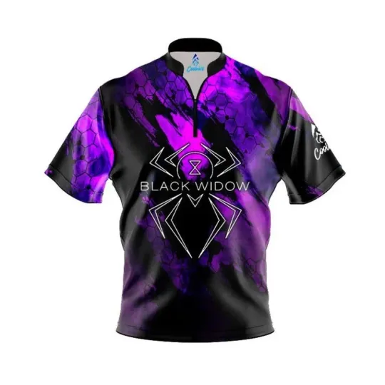 Hammer Black Widow Purple Pearl Bowling Jersey - USA Size