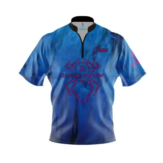 Hammer Black Widow Mania Bowling Jersey - USA Size