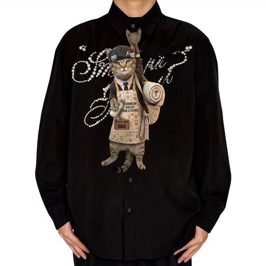 Discover Custom Boss Cat Tie Vintage 1920s Style,Funny Mafia Cat Photo Necktie for Men,Personalized Pet Tie, Unique Gangster Cat Dad Tie,Gift For Dad