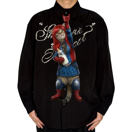 Discover Funny Superhero Cat Necktie, Unique Pet Lover Tie, Heroic Female Cat Apparel, Novelty Kitten Neckwear, Crazy Cat Mom Dad Gift, gift for him