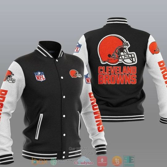 football Cleveland Browns Baseball Jacket