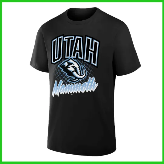 Discover NEW! Utah Mammoth Hockey T-Shirt NHL Fan Graphic Tee Unisex Sports Gift S-4XL