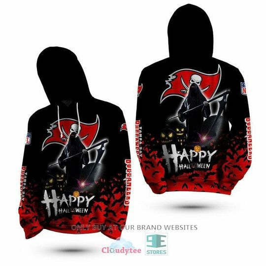 Discover football Tampa Bay Buccaneerss Black Halloween Pullover Hoodie
