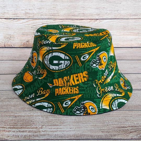 Discover Green Bay Team Packers Bucket Hat, Gift for Fan