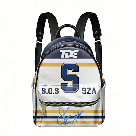 SZA American Singer SOS Kill Bill Backpack, Women's & Men's Mini PU Rucksack